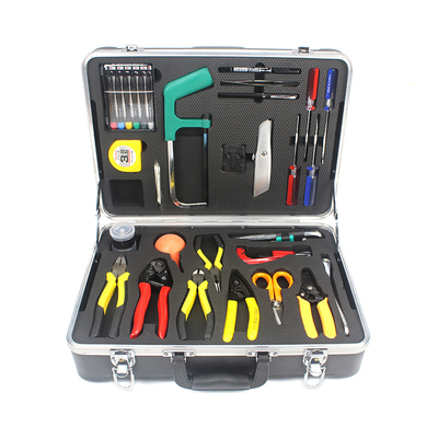 Heavy ABS Material OEM FTTH Assembly Fiber Optic Tool Kit voor FTTA FTTB FTTH
