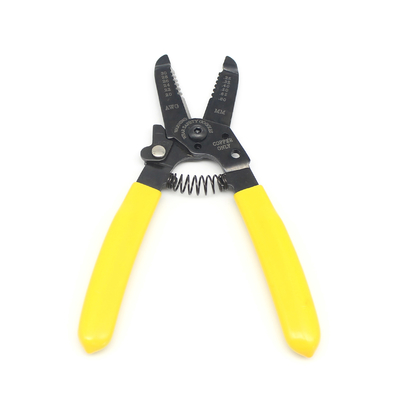 Industriële elektrische draadstripper Zwarte oxide 20-30 AWG 0,80-0,25 mm Gele handgreep