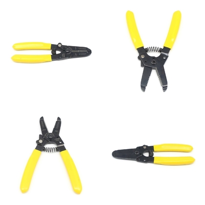 Industriële elektrische draadstripper Zwarte oxide 20-30 AWG 0,80-0,25 mm Gele handgreep