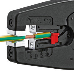 Op maat gemaakte OEM-ondersteuning Industriële elektrische draadstripper met duurzame garantie