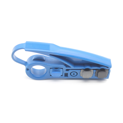Bule constructie uit één stuk, twee messen, model coax-coaxkabelsnijderstripper