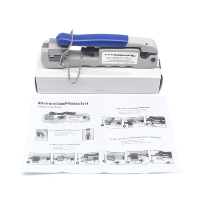 Verstelbare coaxieel kremer voor FRS-serie 6 59 DRS-serie 59 IEC-connectoren All-in-one
