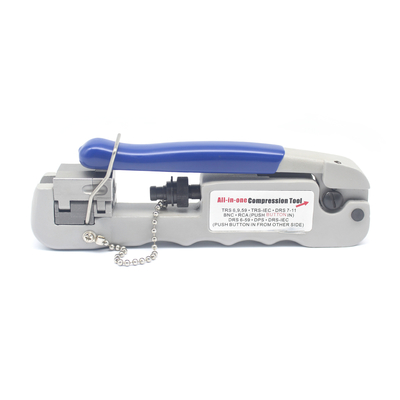 Verstelbare coaxieel kremer voor FRS-serie 6 59 DRS-serie 59 IEC-connectoren All-in-one