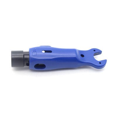 Industriële kwaliteit Blauwe CABLECON Isolatie Stripper Spanner voor RG59 RG6 Coaxiale Kabel