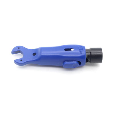 Industriële kwaliteit Blauwe CABLECON Isolatie Stripper Spanner voor RG59 RG6 Coaxiale Kabel