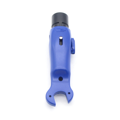 Industriële kwaliteit Blauwe CABLECON Isolatie Stripper Spanner voor RG59 RG6 Coaxiale Kabel