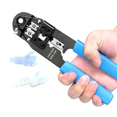 Voor industriële doeleinden geschikt krimpgereedschap voor netwerk-LAN-kabels 8P8C Cat5/5e/6/6a catx Rj45 Rj11