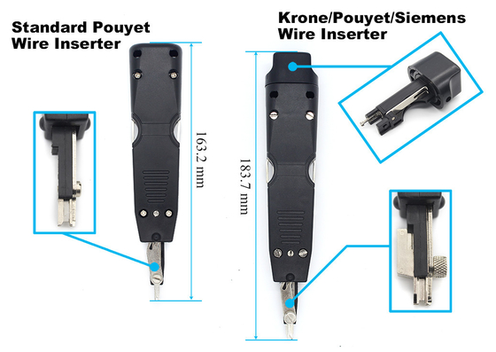ABS carrosserie materiaal STG type Pouyet Invoeging IDC beëindiging Punch Down Tool Industriële kwaliteit
