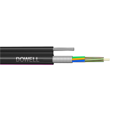Multimode ADSS 48 Core Glasvezelkabel PE-schede met zwart