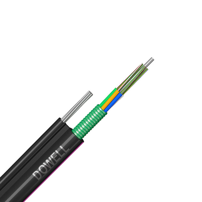 SM MM FTTH glasvezelkabel PE-schede Buitenaardse gepantserde glasvezelkabel