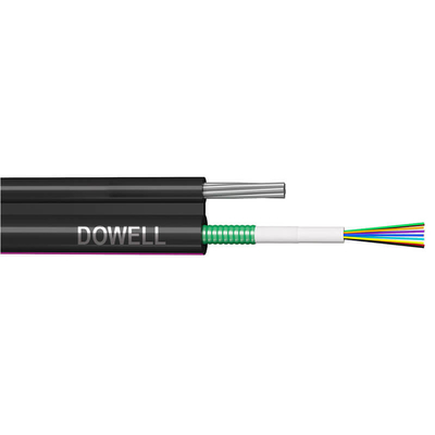 Figuur 8 Centrumbuis Multimode glasvezelkabel 12 Core SingleMode Voor FTTX FTTH-netwerken