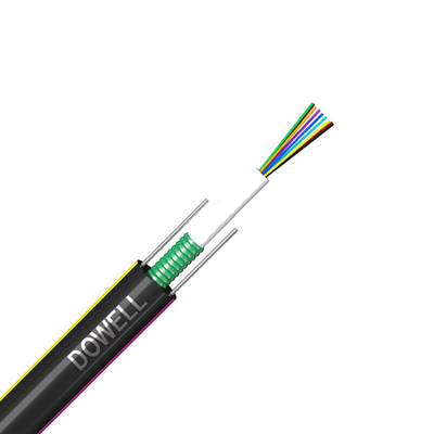 Polyethyleen fiber optic kabel PE licht gepantserd 48 Core GYXTW single mode
