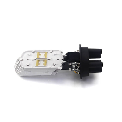 144F Capaciteit Glasvezel Splice sluiting Zwarte hitte afdichting dop Type 3 In 3 Out
