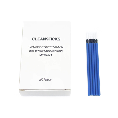 Eenmalige Bule-optische vezel schoonmaakstok voor LC-connector met een diameter van 1,25 mm