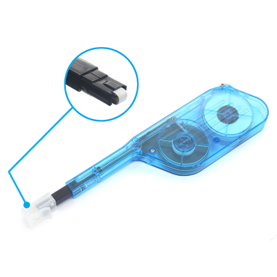 Een Push Fiber Optic Connector Cleaner Sc Fiber Cleaner voor MPO MTP-connectors