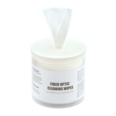90 Wipes Glasvezel Reiniger Voor Kabel Assemblage Productie Glasvezel Wipes Lintvrij