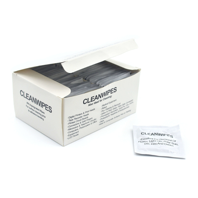 Pre-verzadigde glasvezel reiniging kit IPA glasvezel reinigingsdoeken 50 doeken