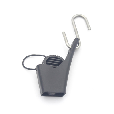 ABS Plastic Fiber Drop Wire Clamp Hoogspanning Q235 Hot Dip gegalvaniseerd staal