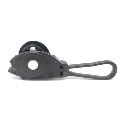 FTTH Flat Aerial Fish Type Drop Cable Clamp Spanning Wire Clip Plastic Nylon