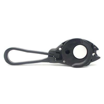 FTTH Flat Aerial Fish Type Drop Cable Clamp Spanning Wire Clip Plastic Nylon