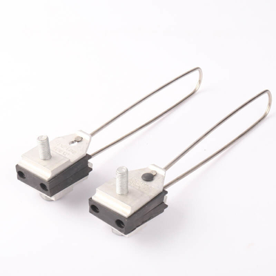 Aluminiumlegering ADSS Anker Klem Zelf Aanpassen Voor 4 Kernen Overhead Aerial Cable
