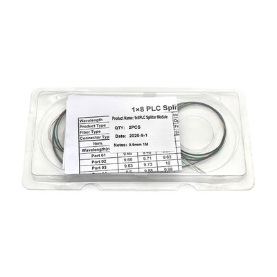 Fiberoptic Bare Type PLC Splitter 1X2 1X8 2X8 2X16 in PON-netwerken