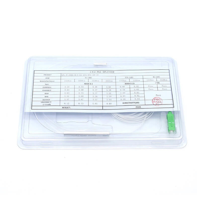 1X2 1X4 1X8 1X16 1X32 Mini Type PLC Splitter met SC UPC SC APC Connector voor glasvezelsensoren