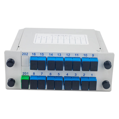 Kasset Type 1x4 Optische Splitter 1x16 PLC Splitter SC APC