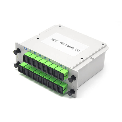1*2 2*2 1*4 2*4 Glasvezel Splitter Plc Met PVC LSZH Jacket