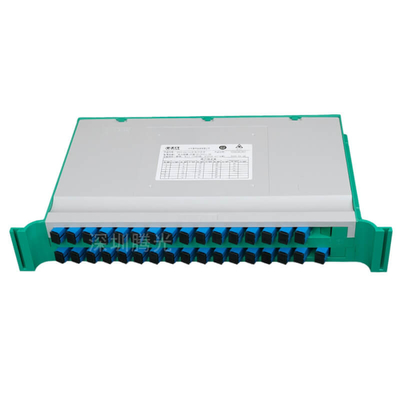 Tray Type 1×N 2×N 1x32 Optische Splitter SM Op maat met SC FC Connector