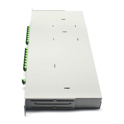 Rack Type 19 inch 1U 2U Fiber PLC Splitter SM CATV-systeem