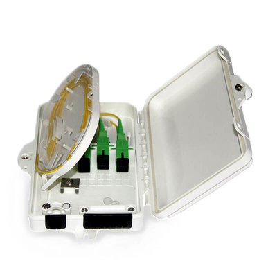 FTTH 6 poorten Drop kabel Glasvezel distributie doos Waterdicht stofdicht