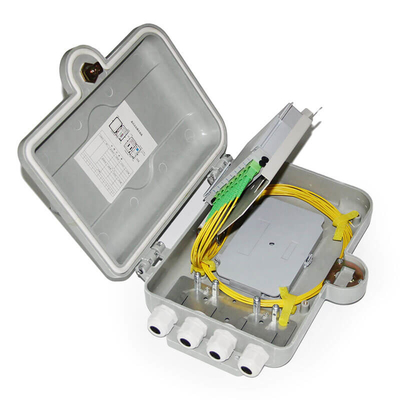 Outdoor PC ABS Case Glasvezel Splitter Distributie doos 8 Kernen