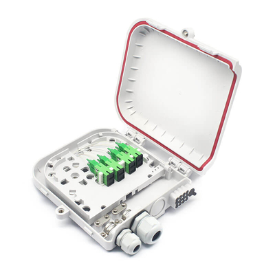 Buitenmuurmontage Glasvezel Splitter Terminal Box Ftth Junction Box