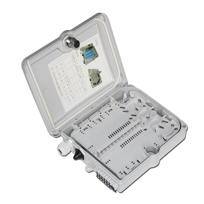 12 Core Fiber Optic Distribution Box voor FTTX-netwerken Max 12 FTTH Drop Output