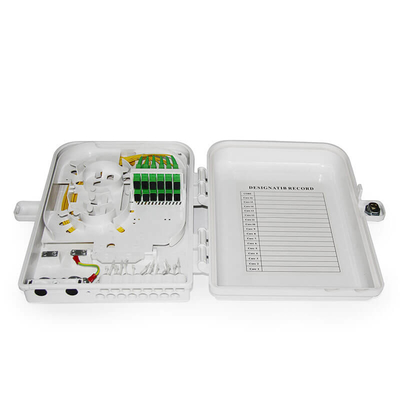 12F FTTH glasvezelverspreidingsdoos voor binnen- en buitenwandmontage