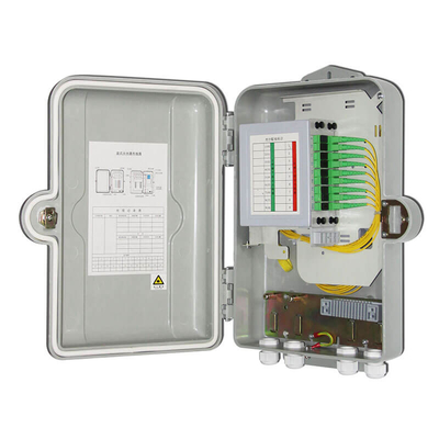 Optische vezel Ftth Outdoor Box 1:4 1:8 1:16 1:32 Plc Splitter Distributie Box