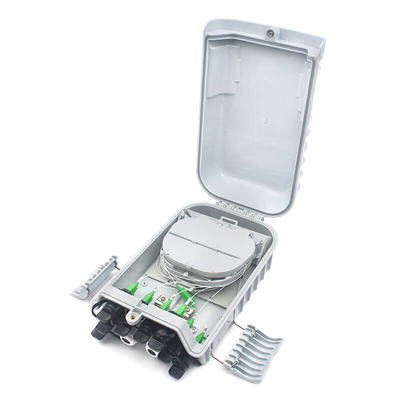 Inwendige wandmontage glasvezel distributie doos 8 kernen waterdicht IP55