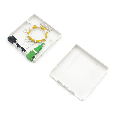 2 kernen 4 kernen glasvezel terminal stopcontact ABS plastic voor FTTH