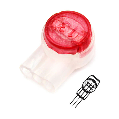 19-26AWG Rood UR2 Butt Connector