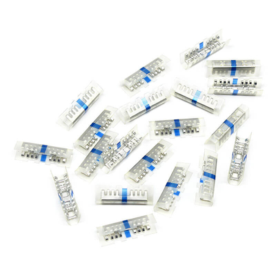 Blauwe Mini PICABOND connector
