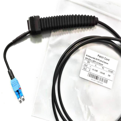 SM MM Waterdicht Glasvezel Connector Duplex LC UPC NSN Boot