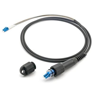 ZET Duplex LC UPC PDLC glasvezel waterdicht versterkt connector