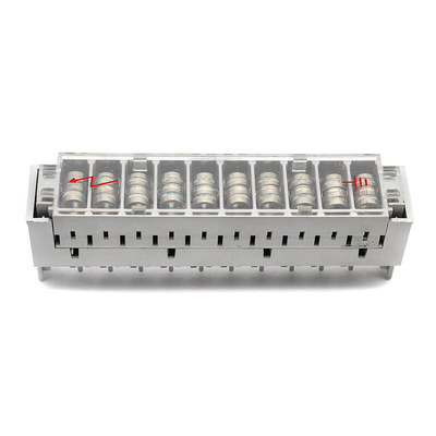 ABS PBT Terminal Block Interface Modules voor driepolige gasbuisarrest