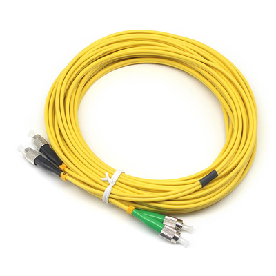 PVC-vezeloptische pleistersnoer natte weerstand FC APC tot FC UPC trekvermogen