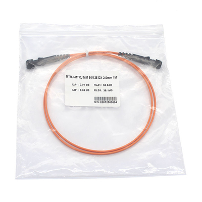 OM1 MM glasvezel-patch cord voor gegevensoverdracht over korte afstanden in industriële netwerken