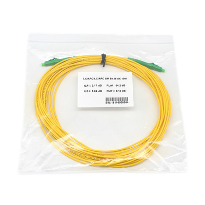 Op maat gemaakte glasvezel patch cord LC APC MM voor backbone netwerken