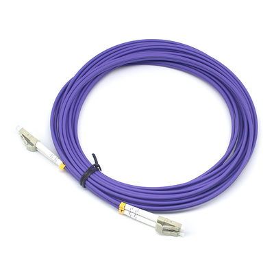 LSZH DX Fiber Patch Leads Custom Fiber Optic Patch Kabels Multimode