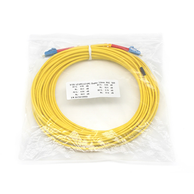 3.0mm Multimode Patch Cable Single Mode Fiber Patch Leads Simplex