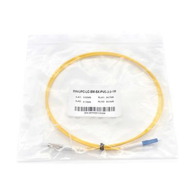 High Speed Single-Mode OM3-vezelkabel van 3,0 mm Duplex LC-kabel Mpo naar LC